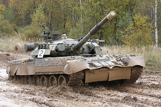 俄罗斯T-80U主战坦克 09525