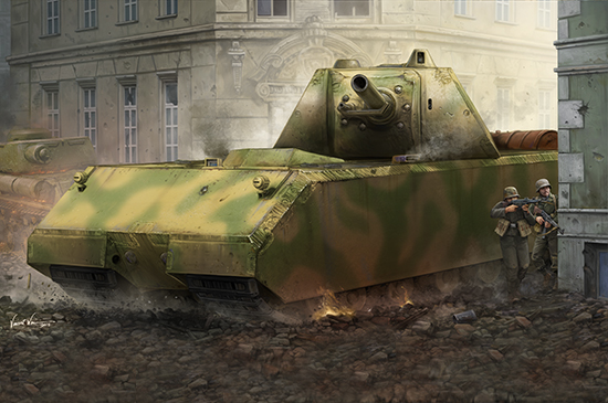 德国鼠式重型坦克 09541