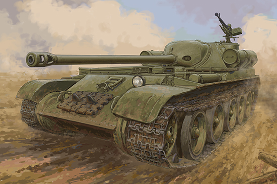 Soviet SU-102 Tank Destroyer 09570