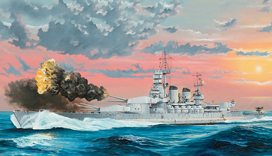 Italian Navy Battleship RN Littorio 1941 05319