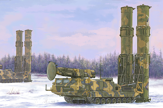 俄罗斯S-300V 9A82导弹发射车 09518