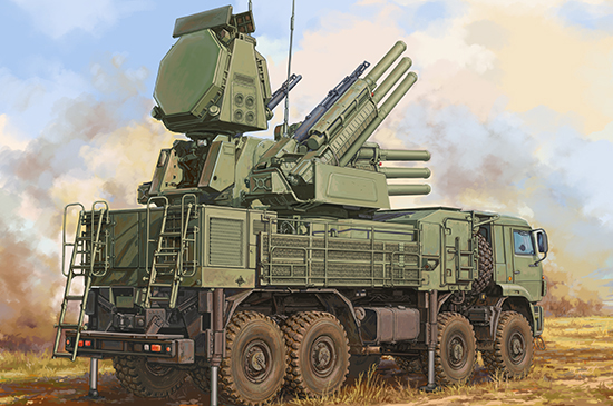俄罗斯铠甲-S1防空系统( 带RLM SOC S波段雷达) 01061