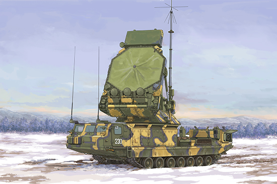 俄罗斯S-300V 9S32雷达车 09522