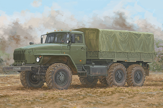 俄罗斯URAL-4320军用卡车 01072