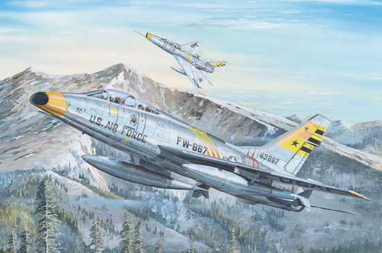 F-100F“超佩刀”战斗机 02246
