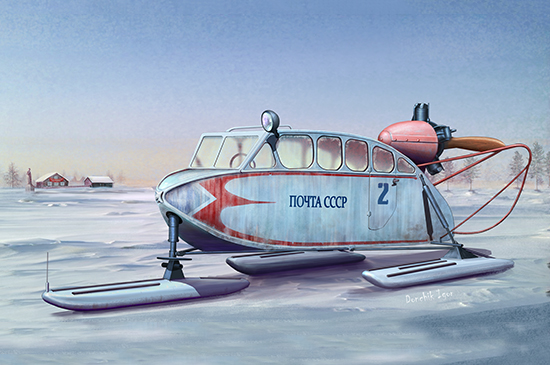苏联NKL-6雪橇 02355