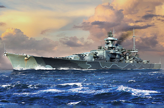 German Scharnhorst Battleship 06737