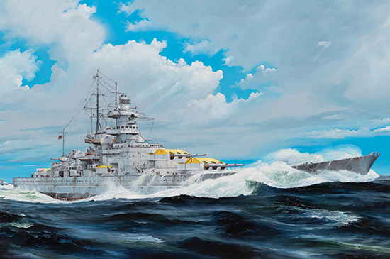 German Gneisenau Battleship 03714