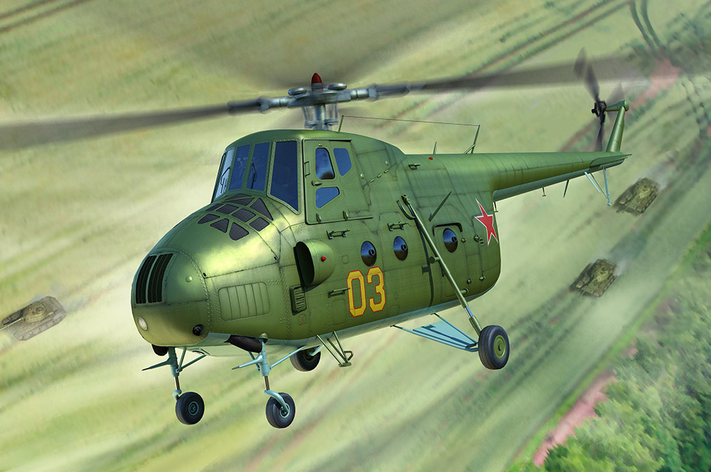俄罗斯米-4“猎犬”直升机 05816