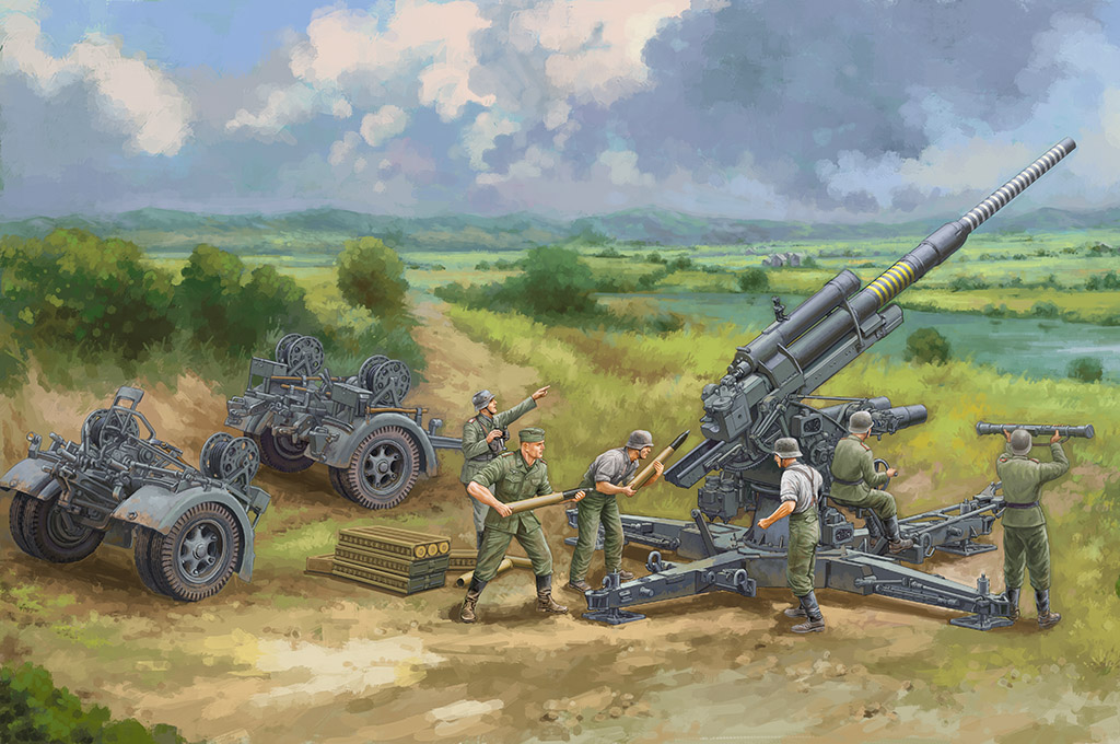 德国Flak 36/37 88毫米高炮 02359