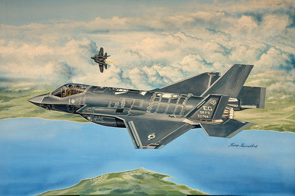 美国F-35A“闪电”II战斗攻击机 03231