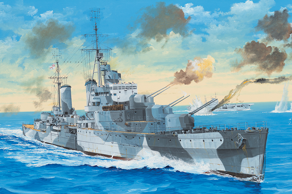英国皇家海军水中仙女号巡洋舰 05366